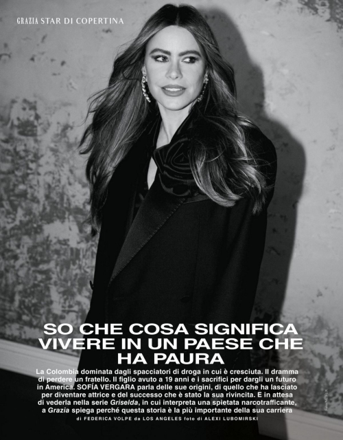 Sofia Vergara in Grazia Magazine Italy, January 2024 4