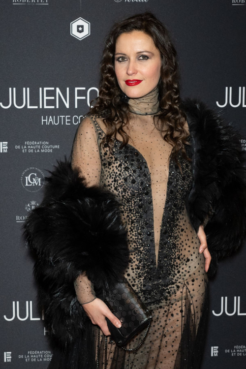 Soprano Erminie Blondel at Julien Fournie Haute Couture Show in Paris, January 2024 3