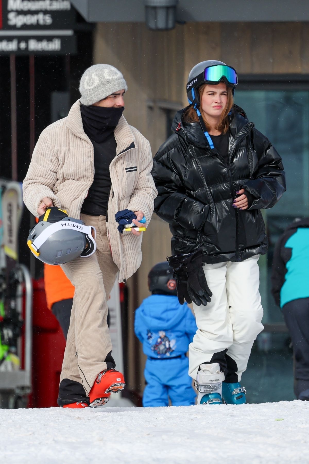 Stormi Bree Skiing in Aspen, January 2024