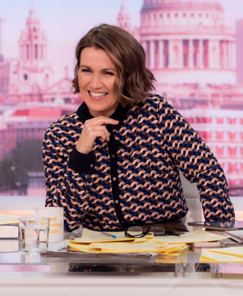 Susanna Reid at Good Morning Britain TV Show in London, January 2024 1