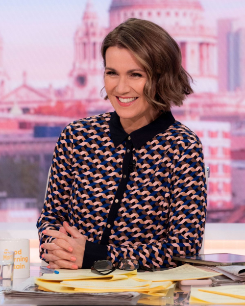 Susanna Reid at Good Morning Britain TV Show in London, January 2024 3