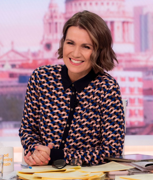 Susanna Reid at Good Morning Britain TV Show in London, January 2024 4