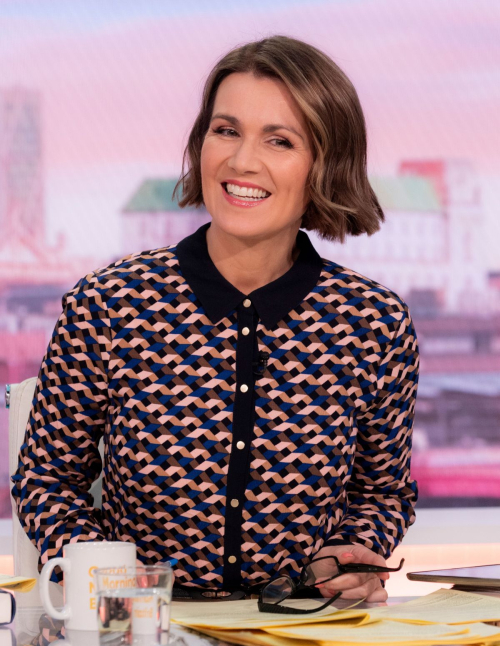 Susanna Reid at Good Morning Britain TV Show in London, January 2024 6