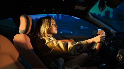 Sydney Sweeney for Ford Mustang GT Promo, January 2024 2