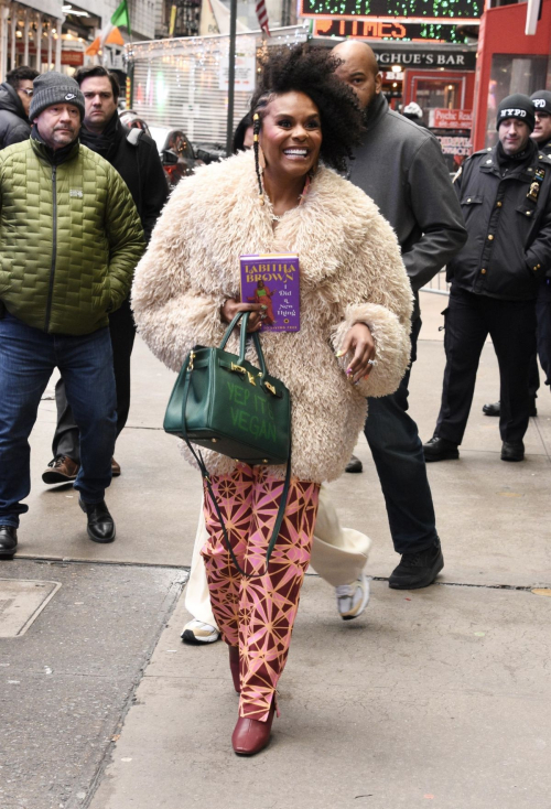 Tabitha Brown Promotes Her Book at Good Morning America in New York, January 2024 1