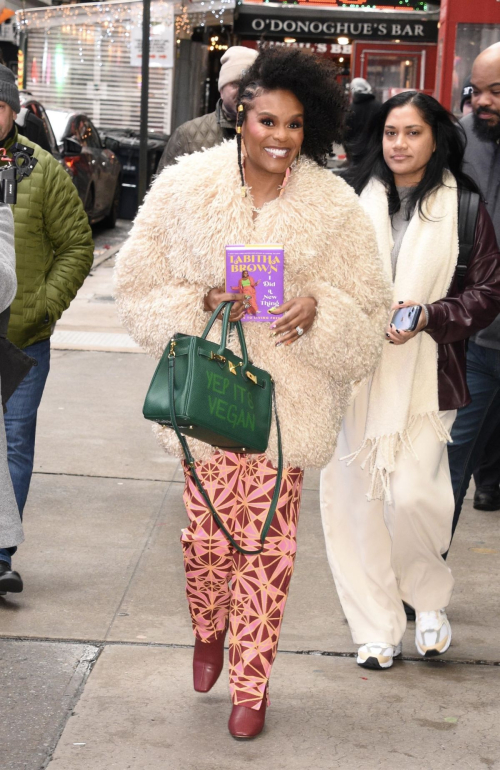 Tabitha Brown Promotes Her Book at Good Morning America in New York, January 2024 3