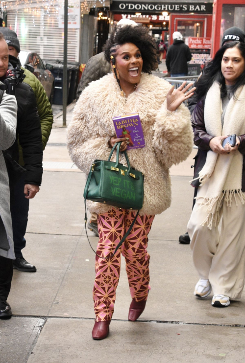 Tabitha Brown Promotes Her Book at Good Morning America in New York, January 2024 4