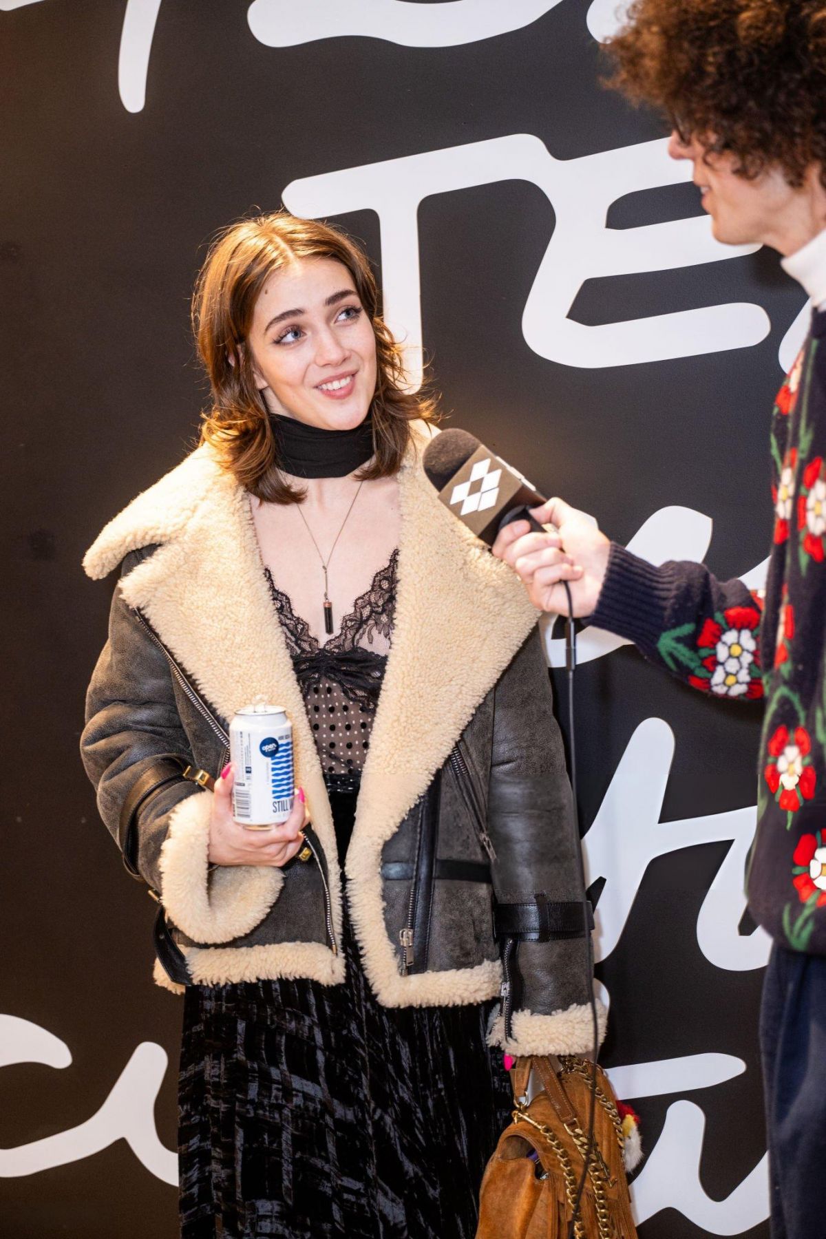 Talia Ryder at Variety Sundance Studio in Park City, January 2024