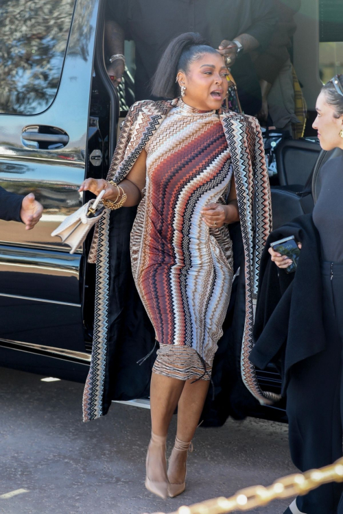 Taraji P. Henson at Promotion of The Color Purple in Palm Springs, January 2024 1