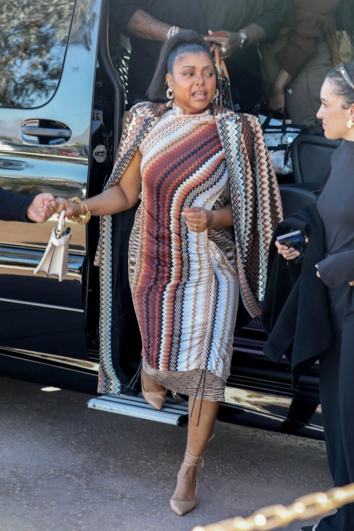 Taraji P. Henson at Promotion of The Color Purple in Palm Springs, January 2024 2