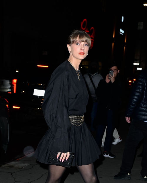 Taylor Swift and Cara Delevingne Dinner at Nobu in New York, January 2024 1