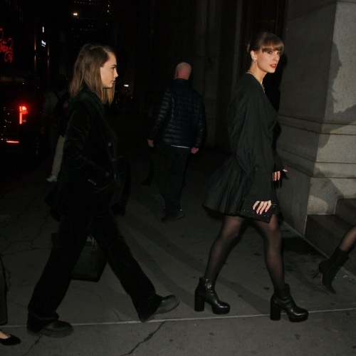 Taylor Swift and Cara Delevingne Dinner at Nobu in New York, January 2024 3