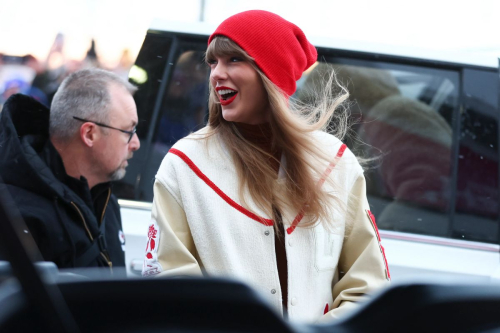 Taylor Swift at Chiefs vs Bills Playoff Game, January 2024 4