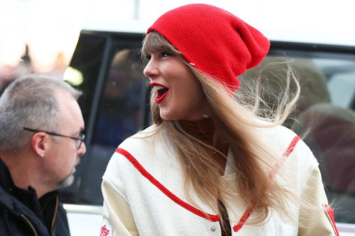 Taylor Swift at Chiefs vs Bills Playoff Game, January 2024 5