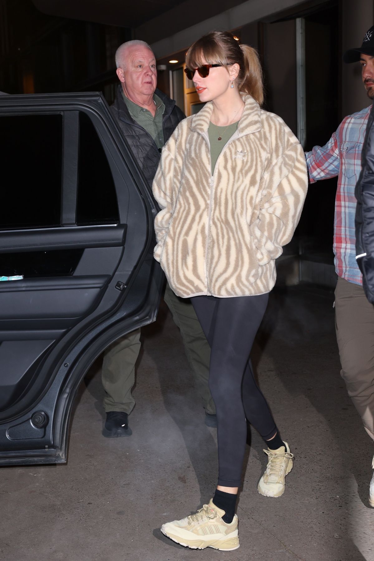 Taylor Swift Leaves Electric Lady Studios in New York, January 2024