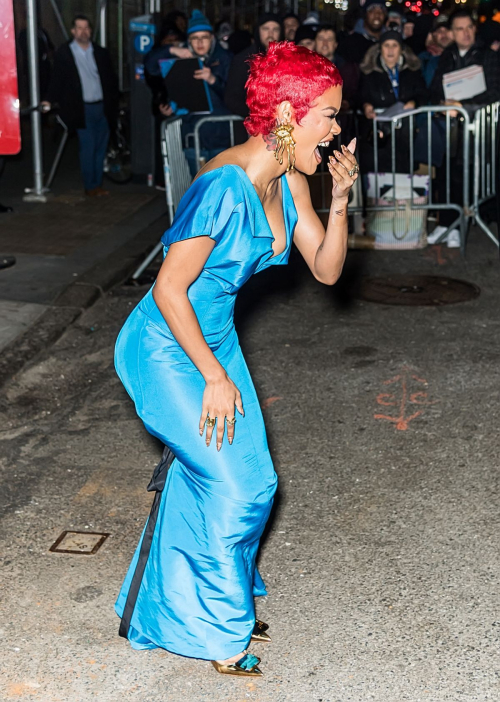 Teyana Taylor Arrives at National Board of Review Awards Gala, January 2024 2