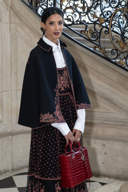 Thayna Soares at Christian Dior Couture SS24 Show at Paris Fashion Week, January 2024