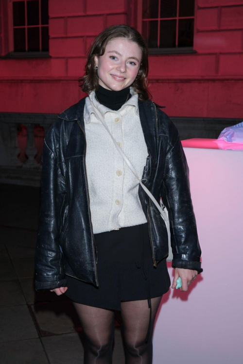 Thomasin McKenzie at CUTE Private View in London, January 2024 6