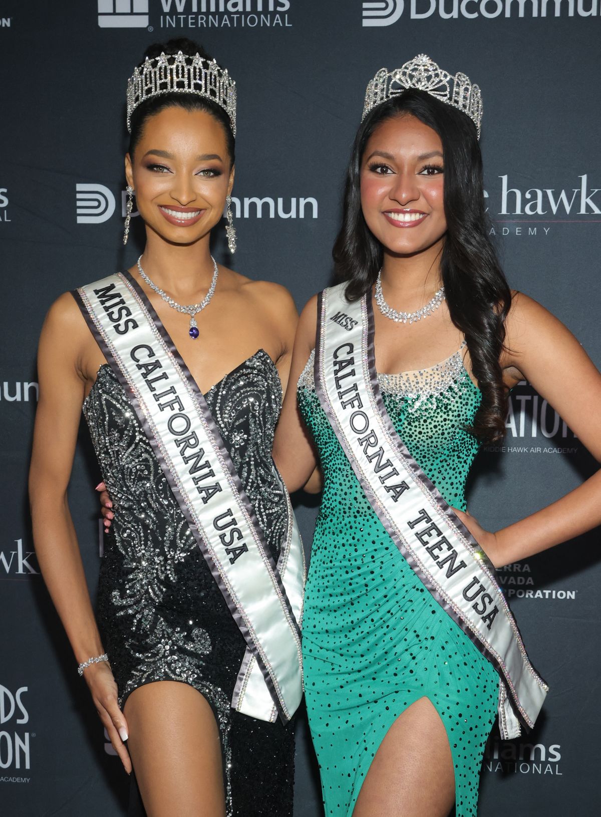 Tianna Clark and Taliya Peiris at 21st Annual Living Legends of Aviation Awards, January 2024