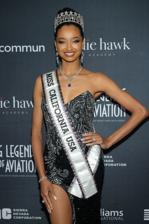 Tianna Clark and Taliya Peiris at 21st Annual Living Legends of Aviation Awards, January 2024 3