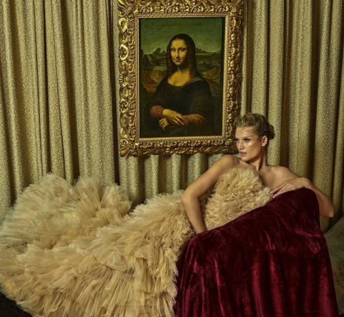 Toni Garrn at The Neumark Mona Lisa, January 2024 4