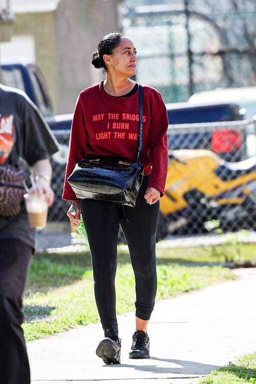 Tracee Ellis Ross Out and About in Los Angeles, January 2024 4