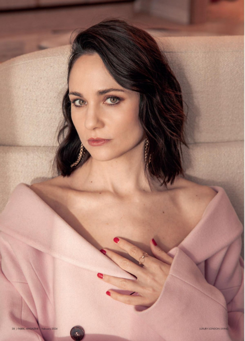 Tuppence Middleton in Luxury London Living Magazine, February 2024 5