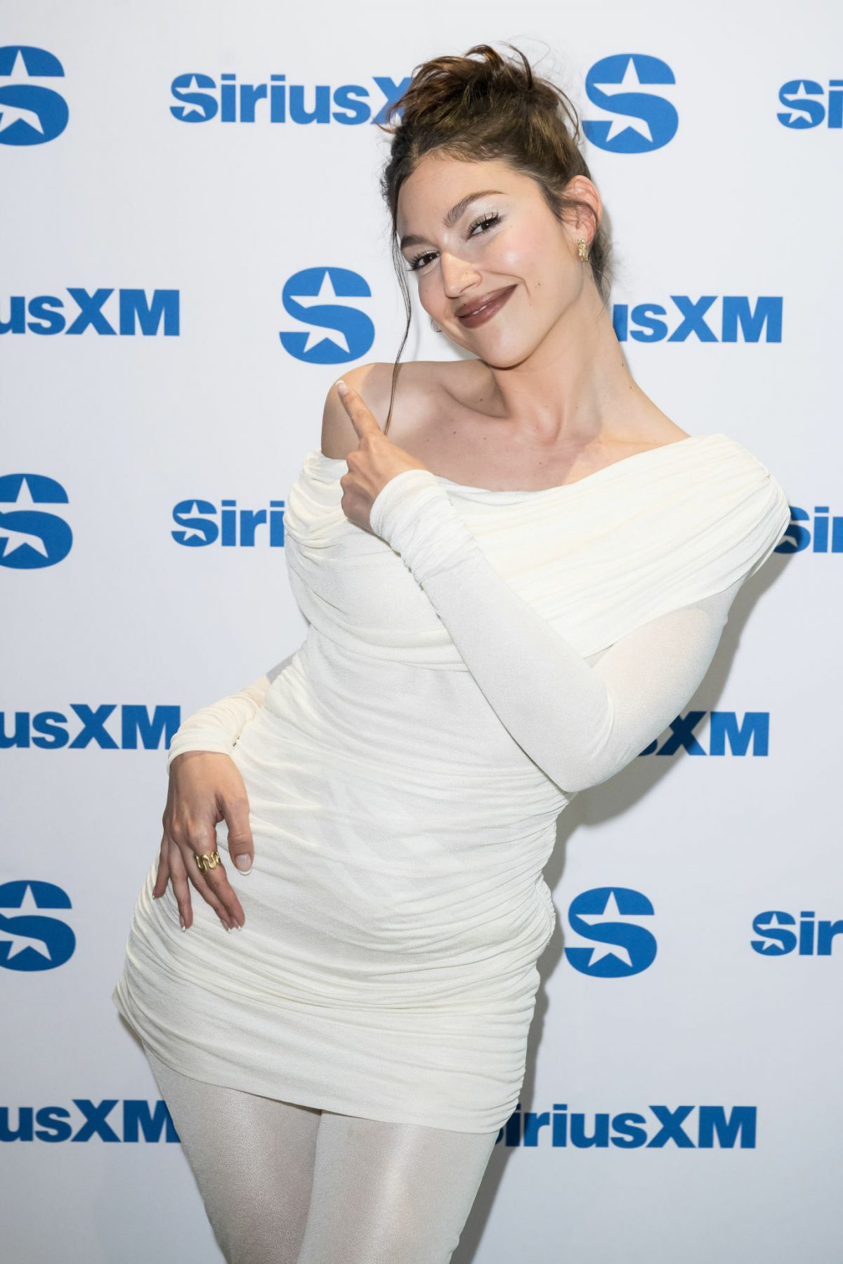 Ursula Corbero at SiriusXM Studios in Miami Beach, January 2024