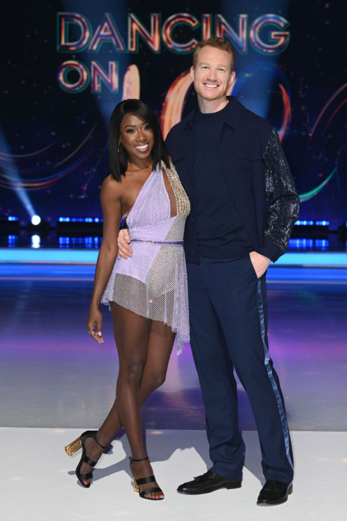 Vanessa James at Dancing on Ice Photocall, January 2024 1