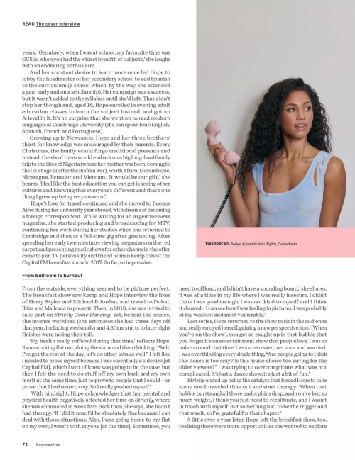 Vick Hope in Cosmopolitan UK, February/March 2024 8