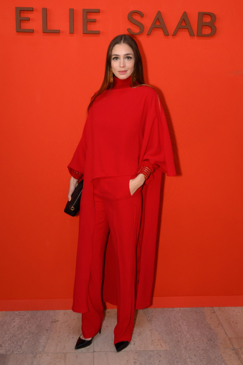 Victoria Dauberville at Elie Saab Haute Couture Spring/Summer Show, January 2024 2