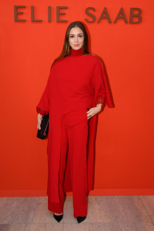 Victoria Dauberville at Elie Saab Haute Couture Spring/Summer Show, January 2024 3