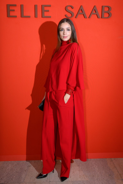 Victoria Dauberville at Elie Saab Haute Couture Spring/Summer Show, January 2024 5