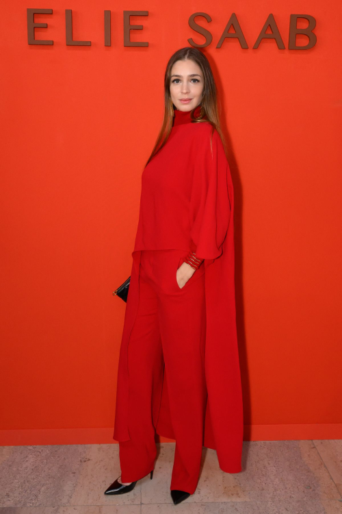 Victoria Dauberville at Elie Saab Haute Couture Spring/Summer Show, January 2024 6