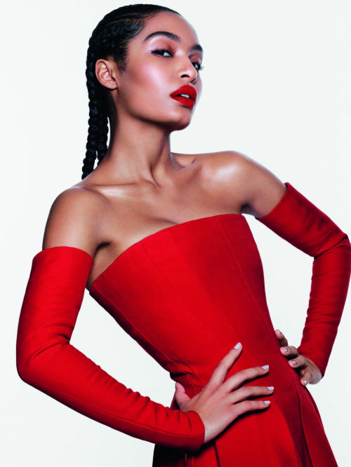 Yara Shahidi for Dior Beauty Rouge Dior Campaign, January 2024