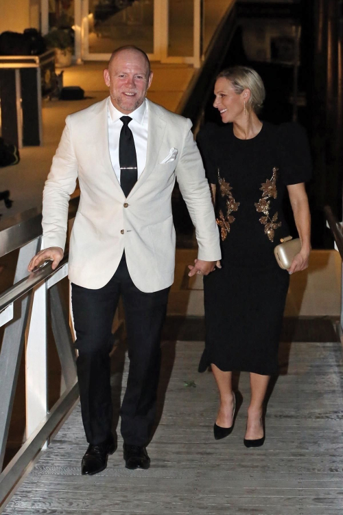 Zara Tindall Leaves Magic Millions Racing Awards, January 2024 1