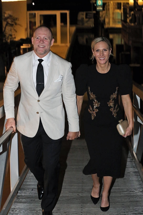 Zara Tindall Leaves Magic Millions Racing Awards, January 2024 5