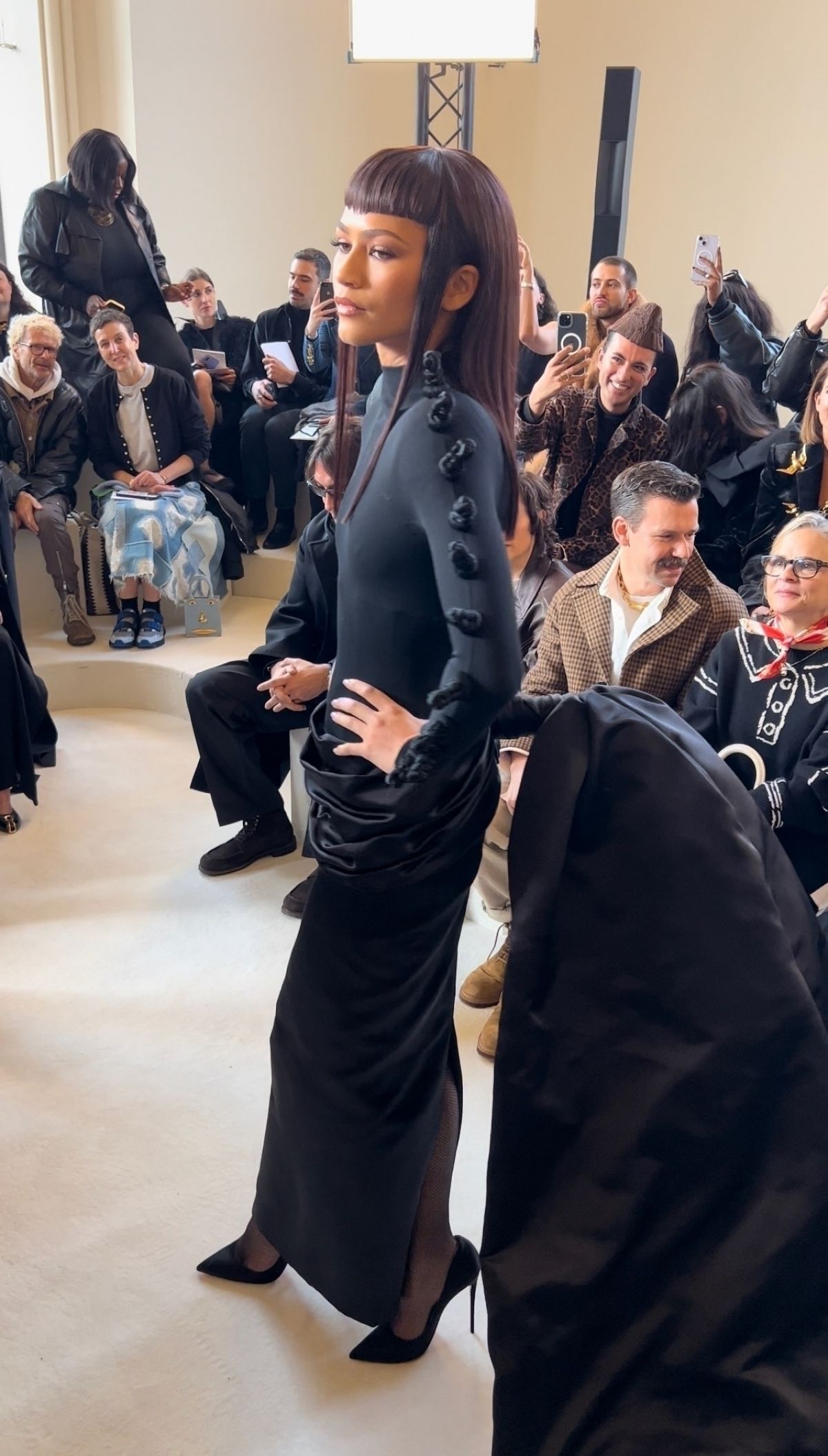 Zendaya at Schiaparelli Haute Couture Show, January 2024