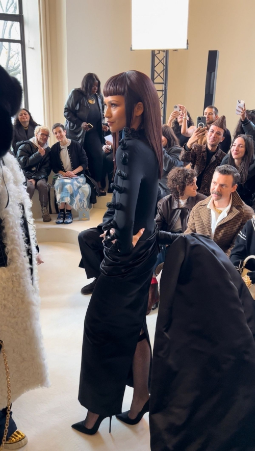 Zendaya at Schiaparelli Haute Couture Show, January 2024 3