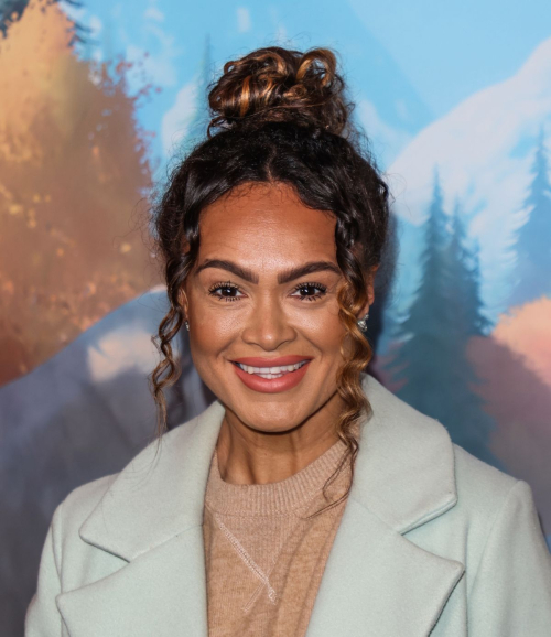 Zoe Birkett at Migration Screening at Vue Leicester Square in London, January 2024 2