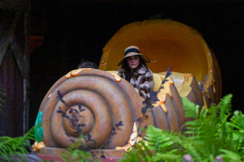 Zooey Deschanel at Disneyland, January 2024