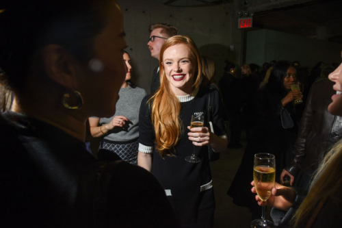 Abigail Cowen at Prada Beauty Party in New York, February 2024 2