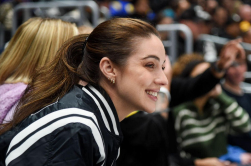 Adelaide Kane at San Jose Sharks vs Los Angeles Kings NHL Game, January 2024 1