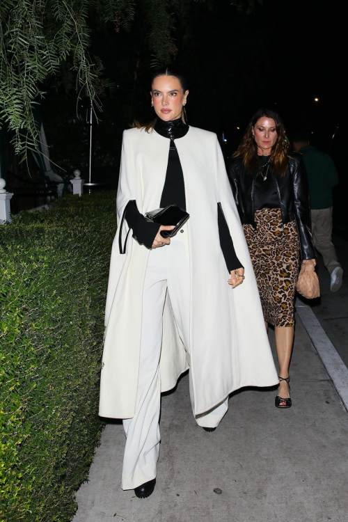 Alessandra Ambrosio Arrives at San Vicente Bungalows, February 2024 2