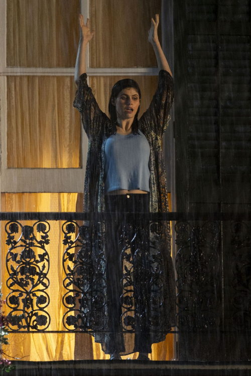 Alexandra Daddario on Set of Mayfair Witches Season 2 New Orleans, February 2024 3