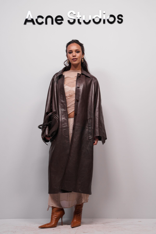 Alisha Boe at Acne Studios FW24 Fashion Show in Paris, February 2024 2