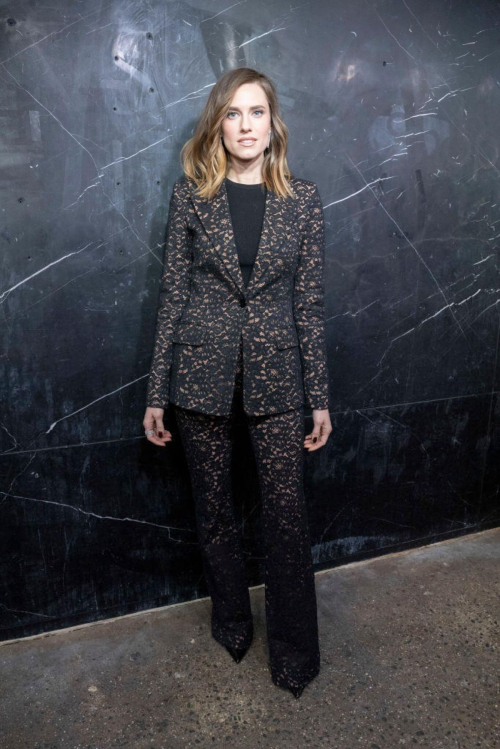 Allison Williams at Michael Kors Collection Runway Show, February 2024 5