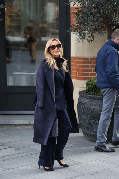 Amanda Holden Leaves Global Radio Studios in London, February 2024 1