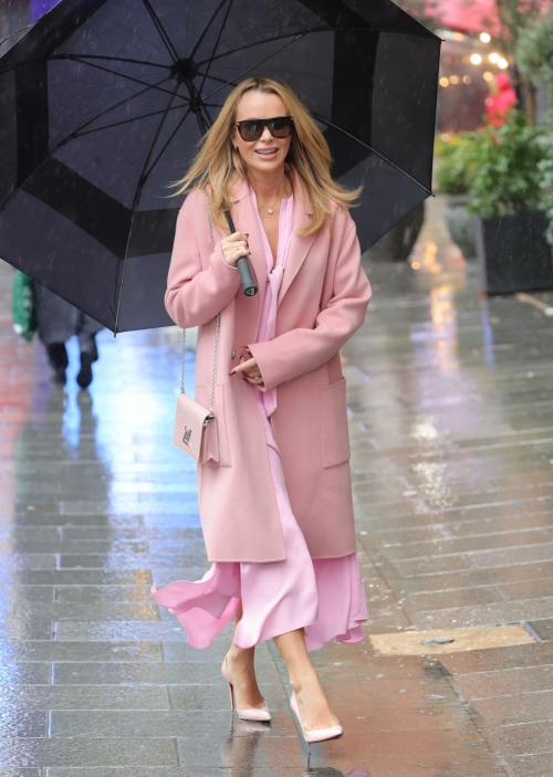 Amanda Holden Leaves Heart Breakfast Show in London, February 2024 3