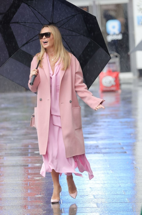 Amanda Holden Leaves Heart Breakfast Show in London, February 2024 6